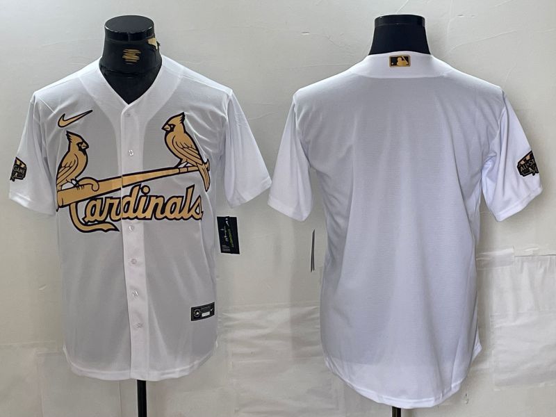 Men St.Louis Cardinals Blank White All star 2024 Nike MLB Jersey style 1